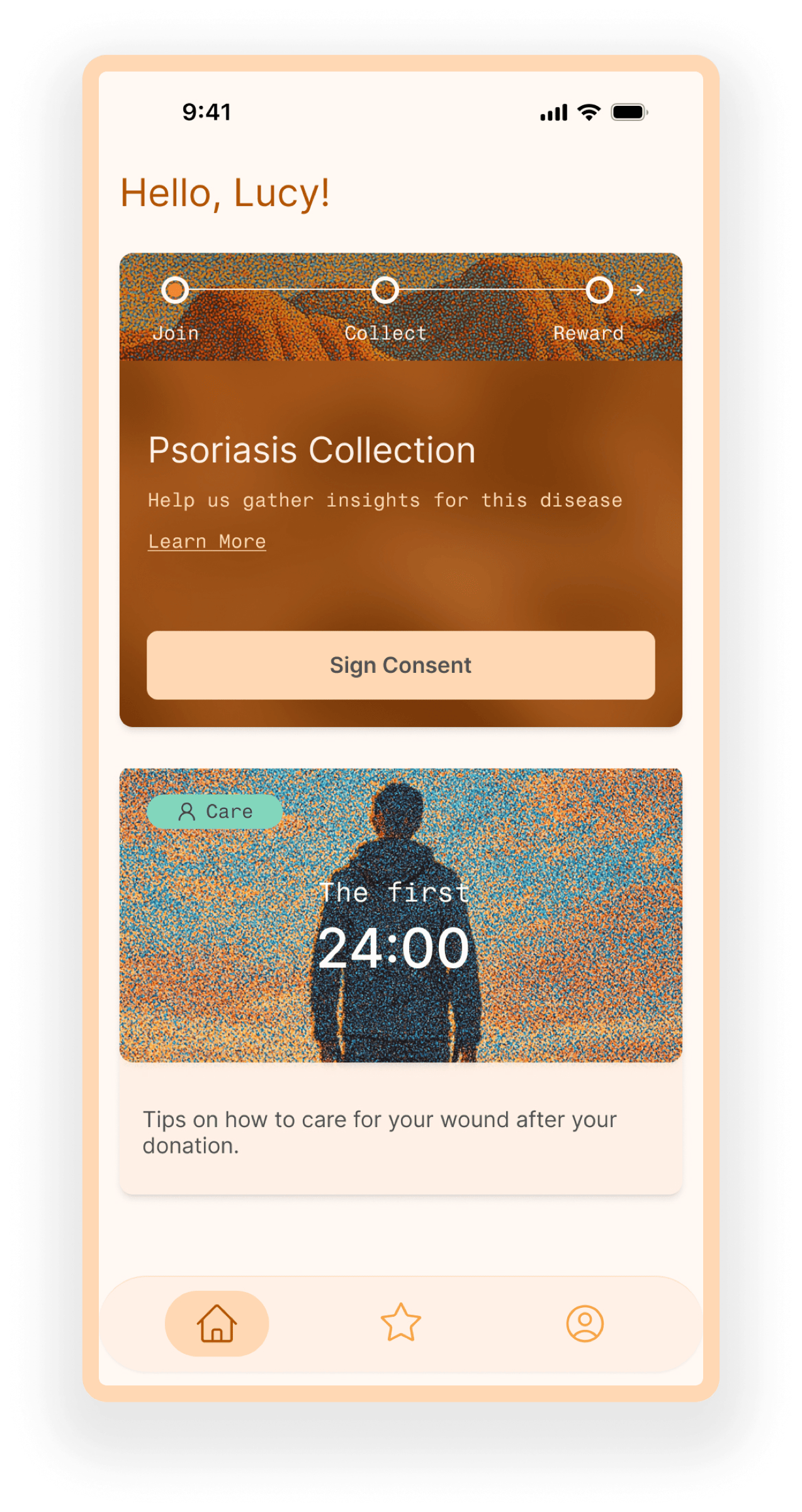 AminoChain – Donor Portal app