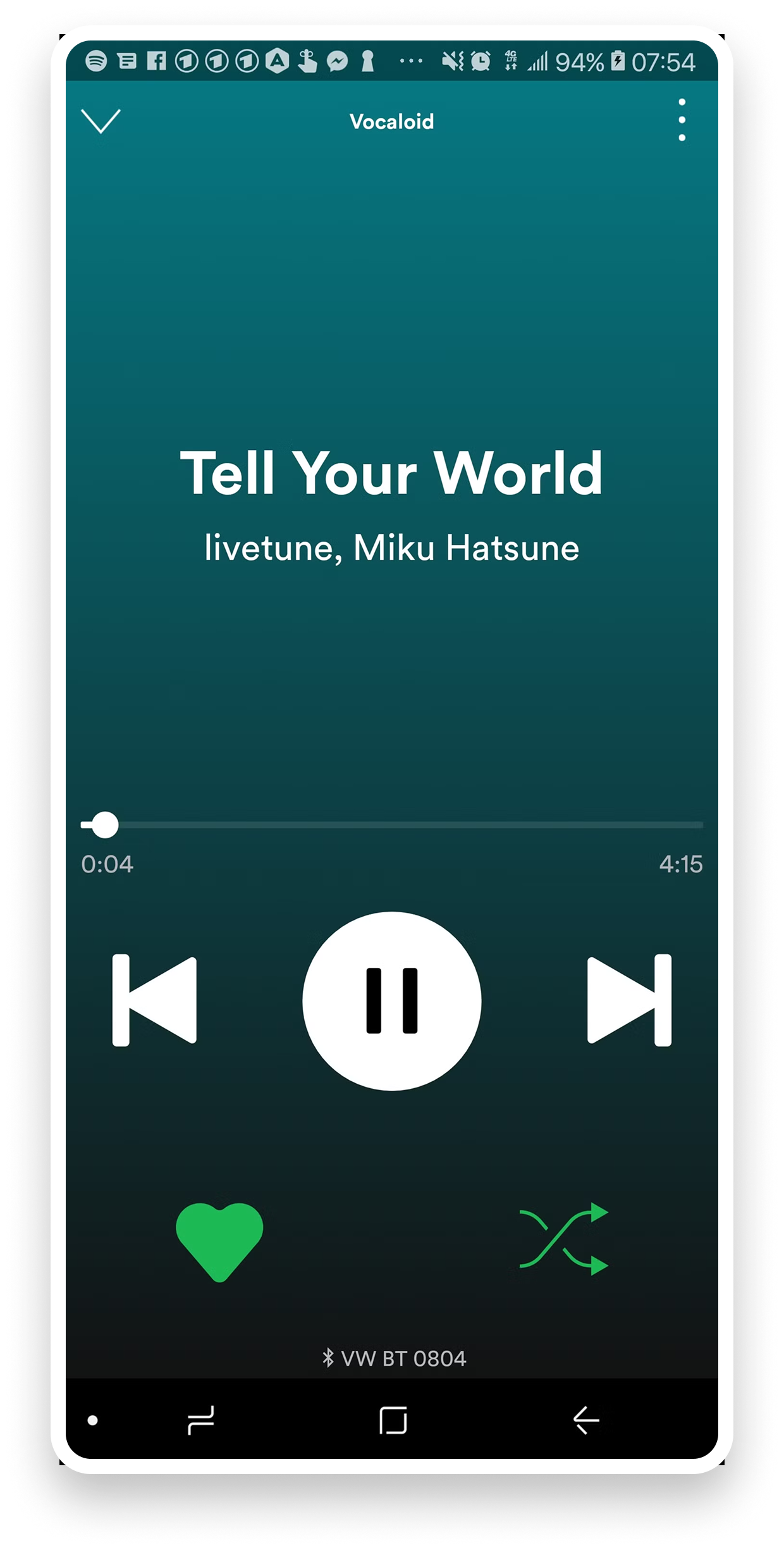 Spotify mobile