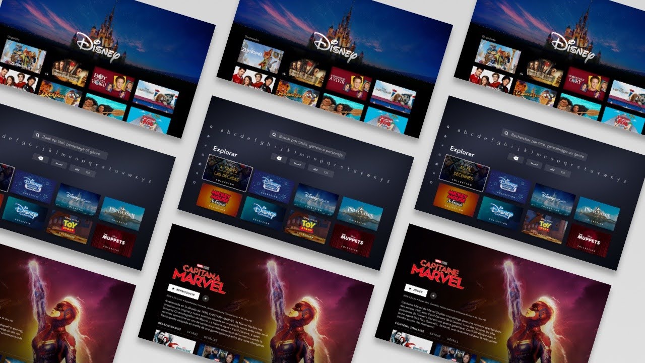 Disney+ — International Design